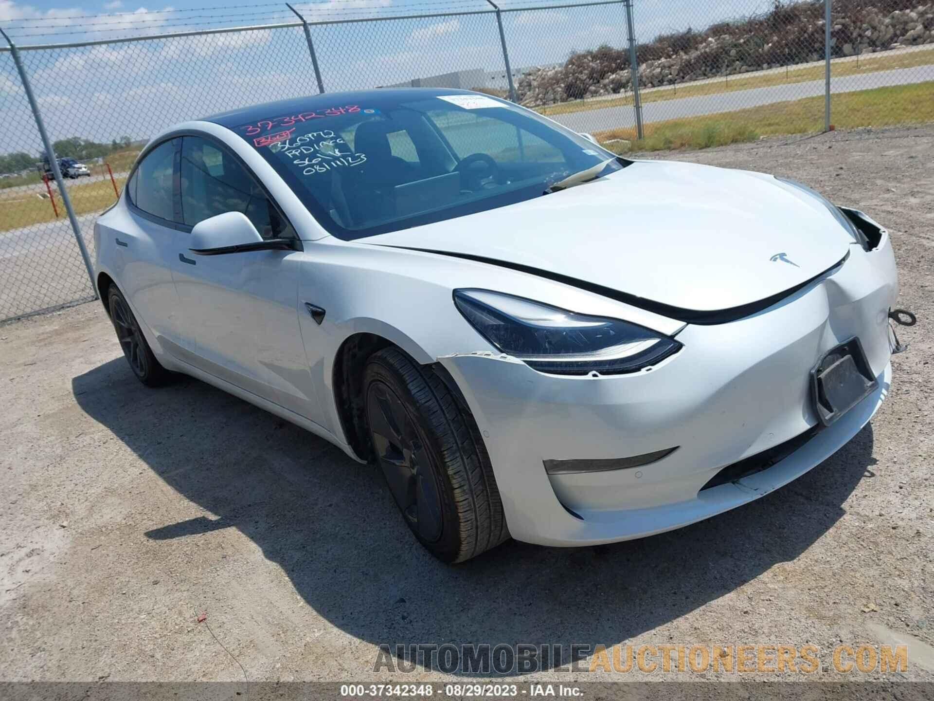 5YJ3E1EA4MF919934 TESLA MODEL 3 2021