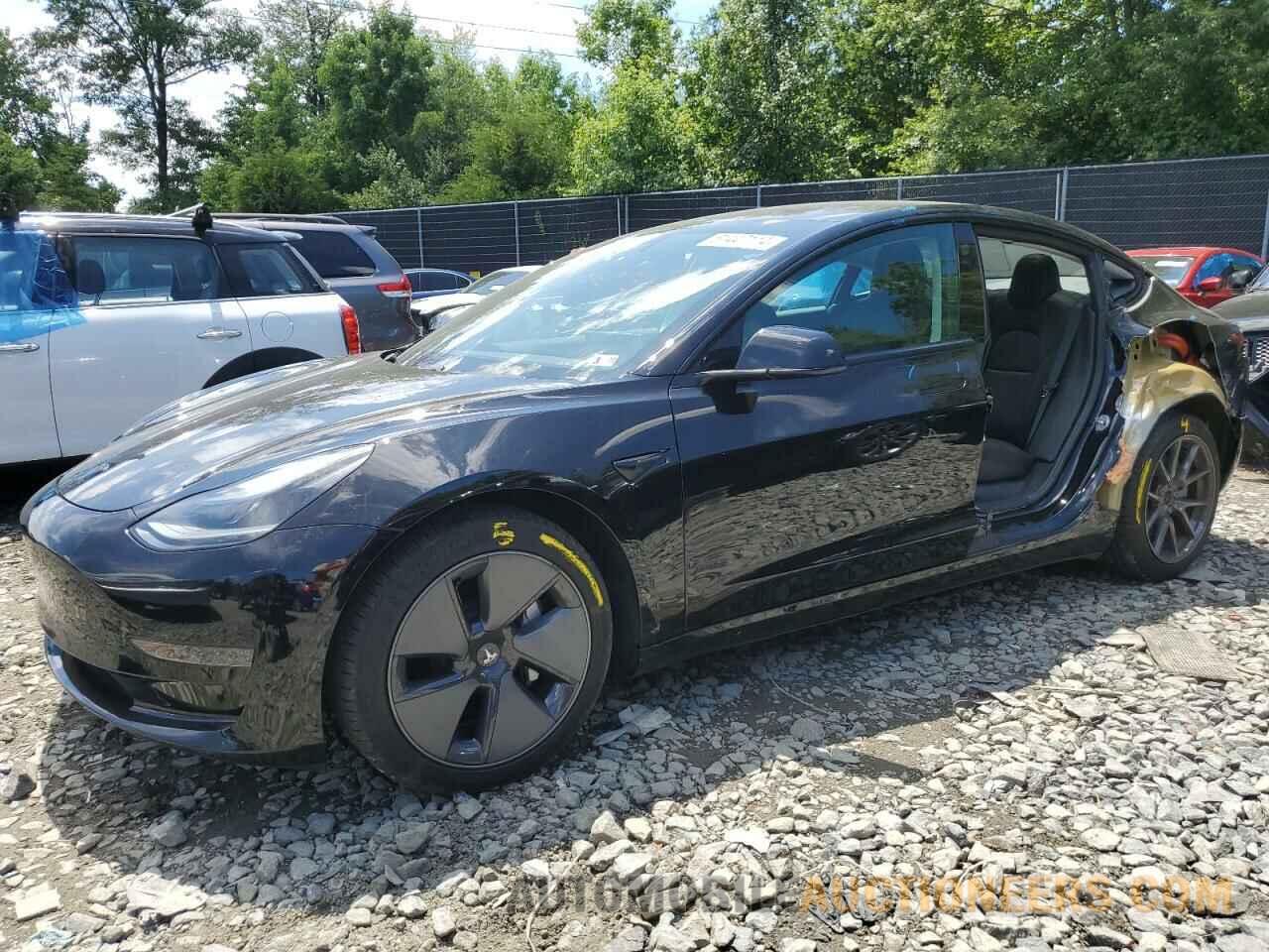 5YJ3E1EA4MF922025 TESLA MODEL 3 2021