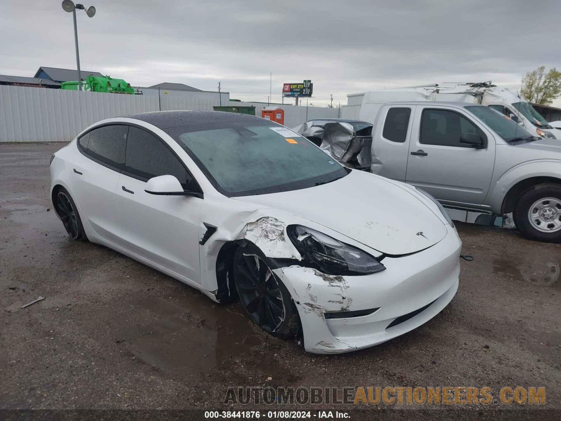 5YJ3E1EA4MF936538 TESLA MODEL 3 2021