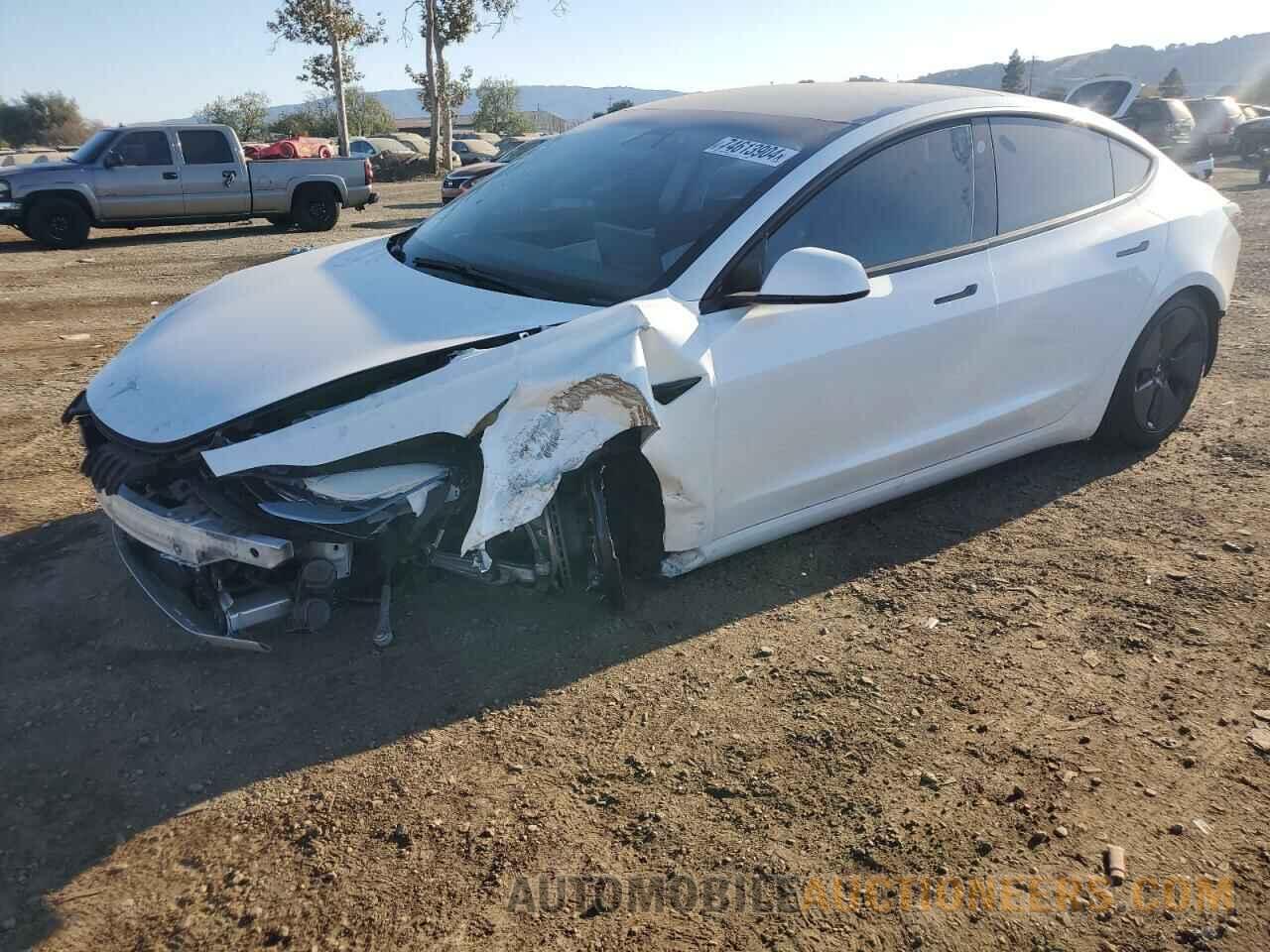 5YJ3E1EA4MF938807 TESLA MODEL 3 2021