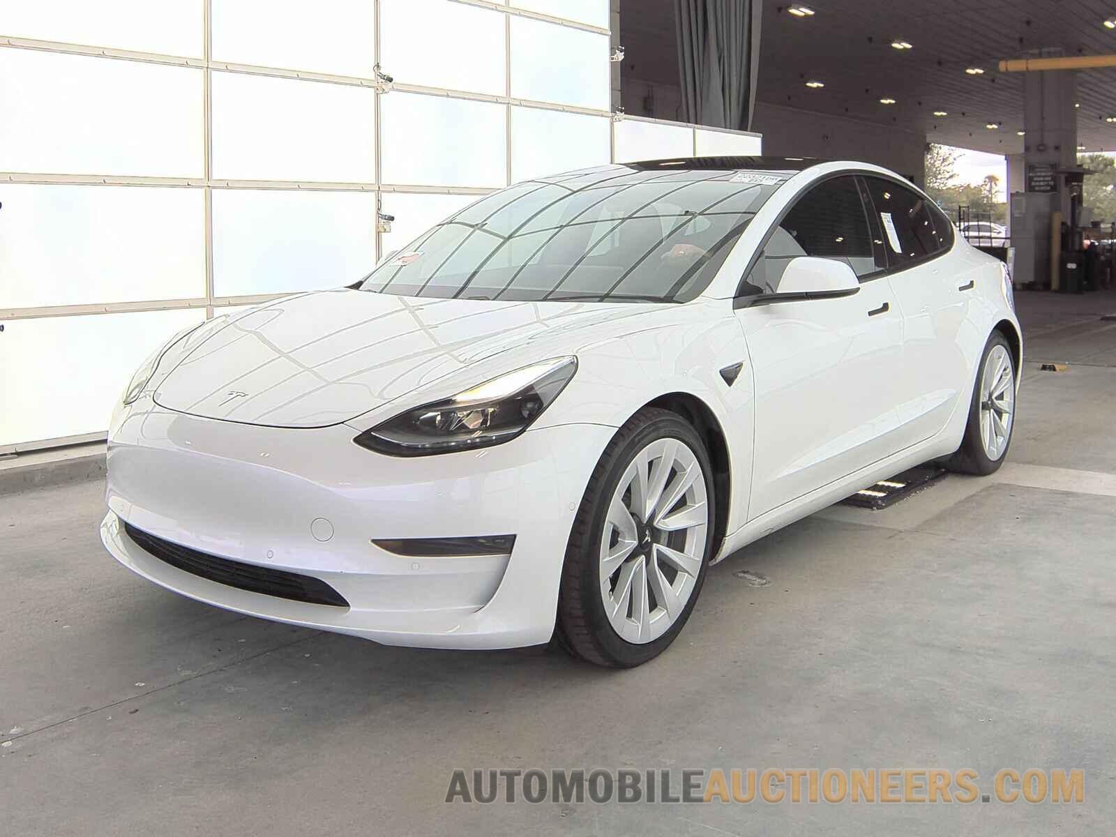 5YJ3E1EA4MF977848 Tesla Model 3 2021