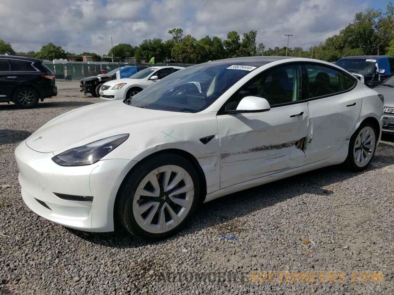 5YJ3E1EA4MF978689 TESLA MODEL 3 2021