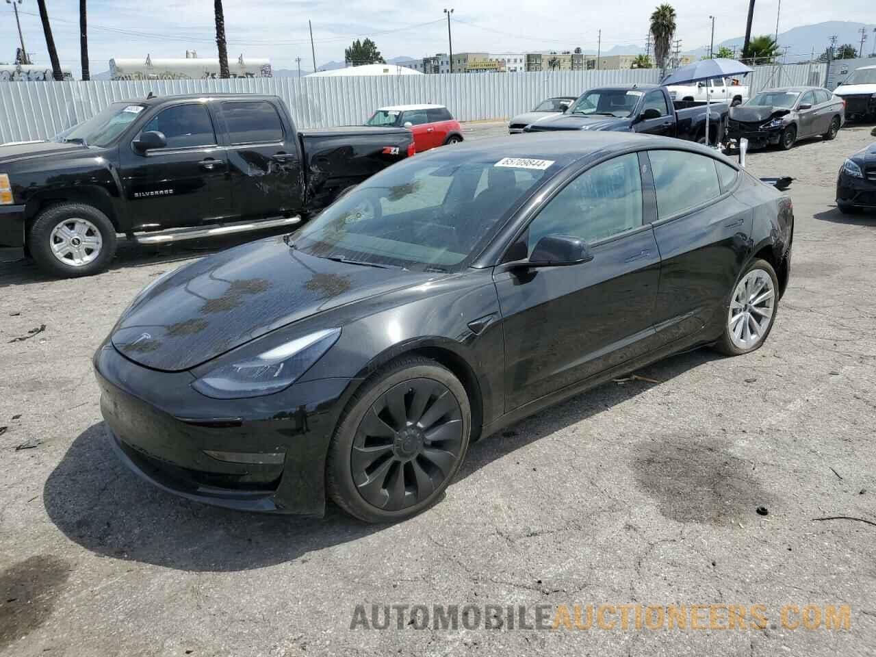 5YJ3E1EA4MF987862 TESLA MODEL 3 2021