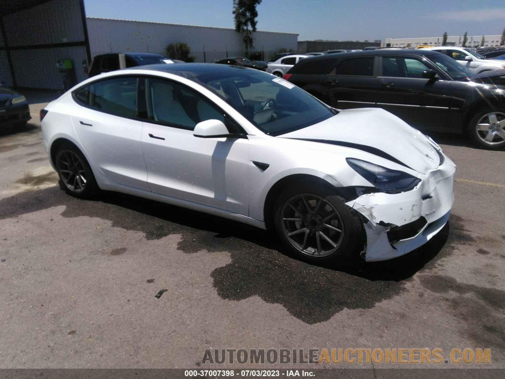 5YJ3E1EA4MF994309 TESLA MODEL 3 2021