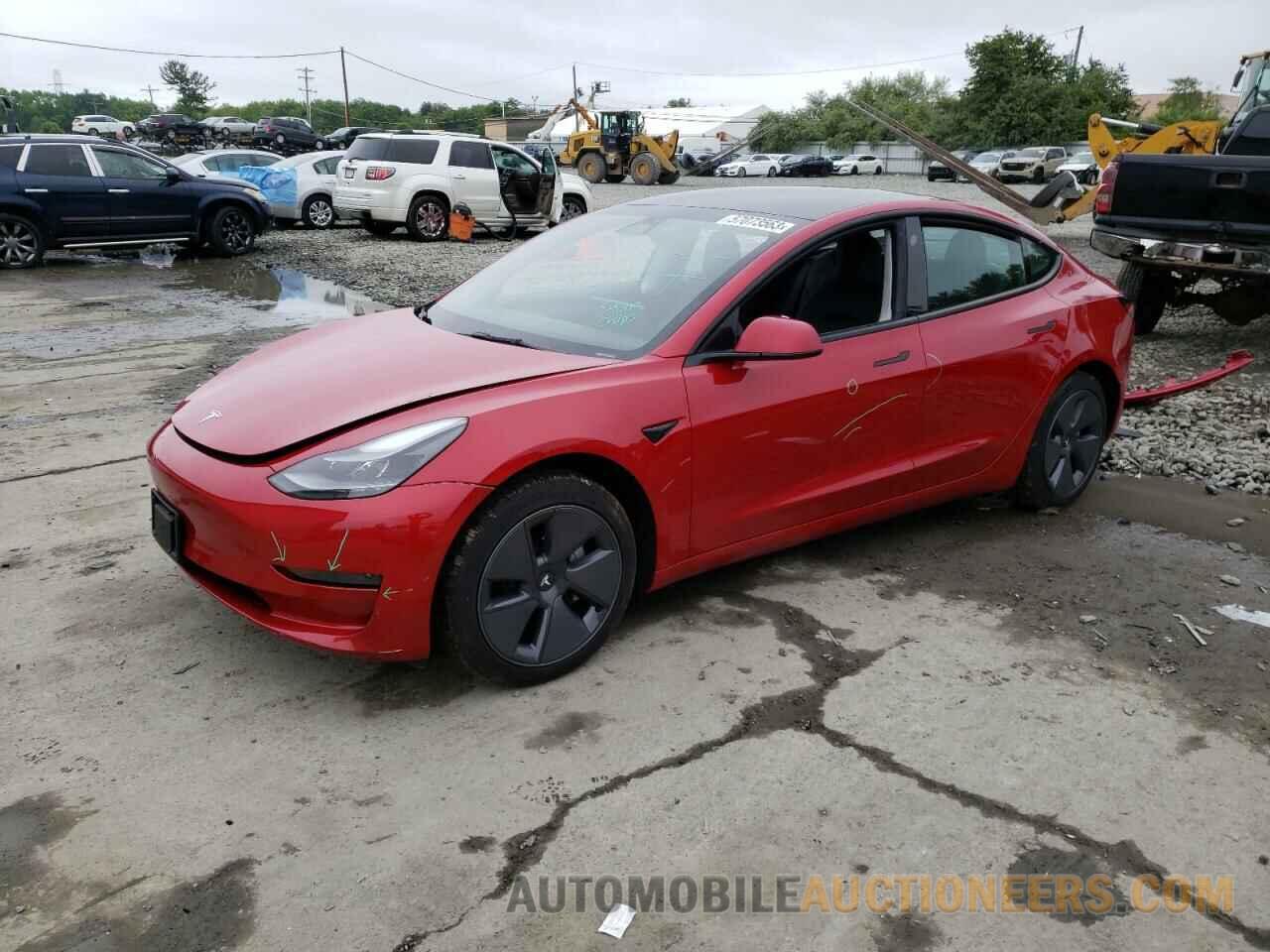 5YJ3E1EA4NF103176 TESLA MODEL 3 2022