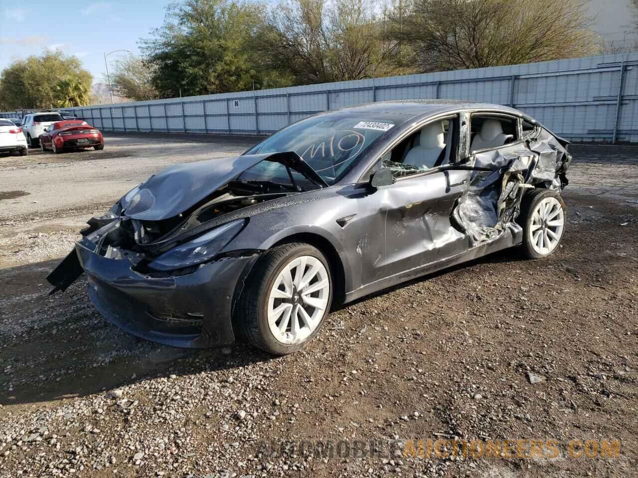 5YJ3E1EA4NF126702 TESLA MODEL 3 2022