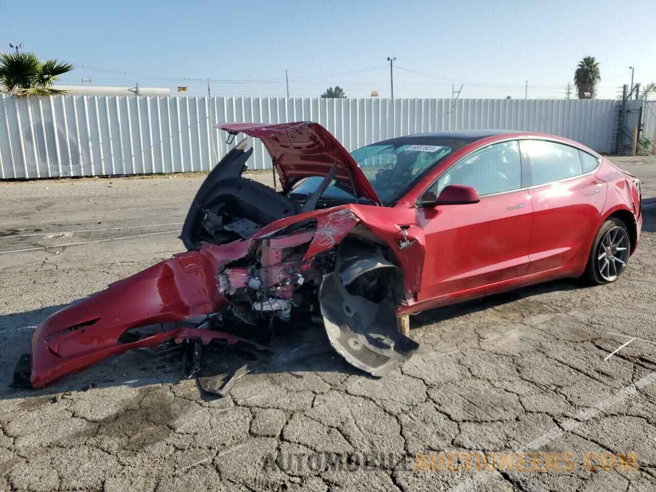 5YJ3E1EA4NF133567 TESLA MODEL 3 2022