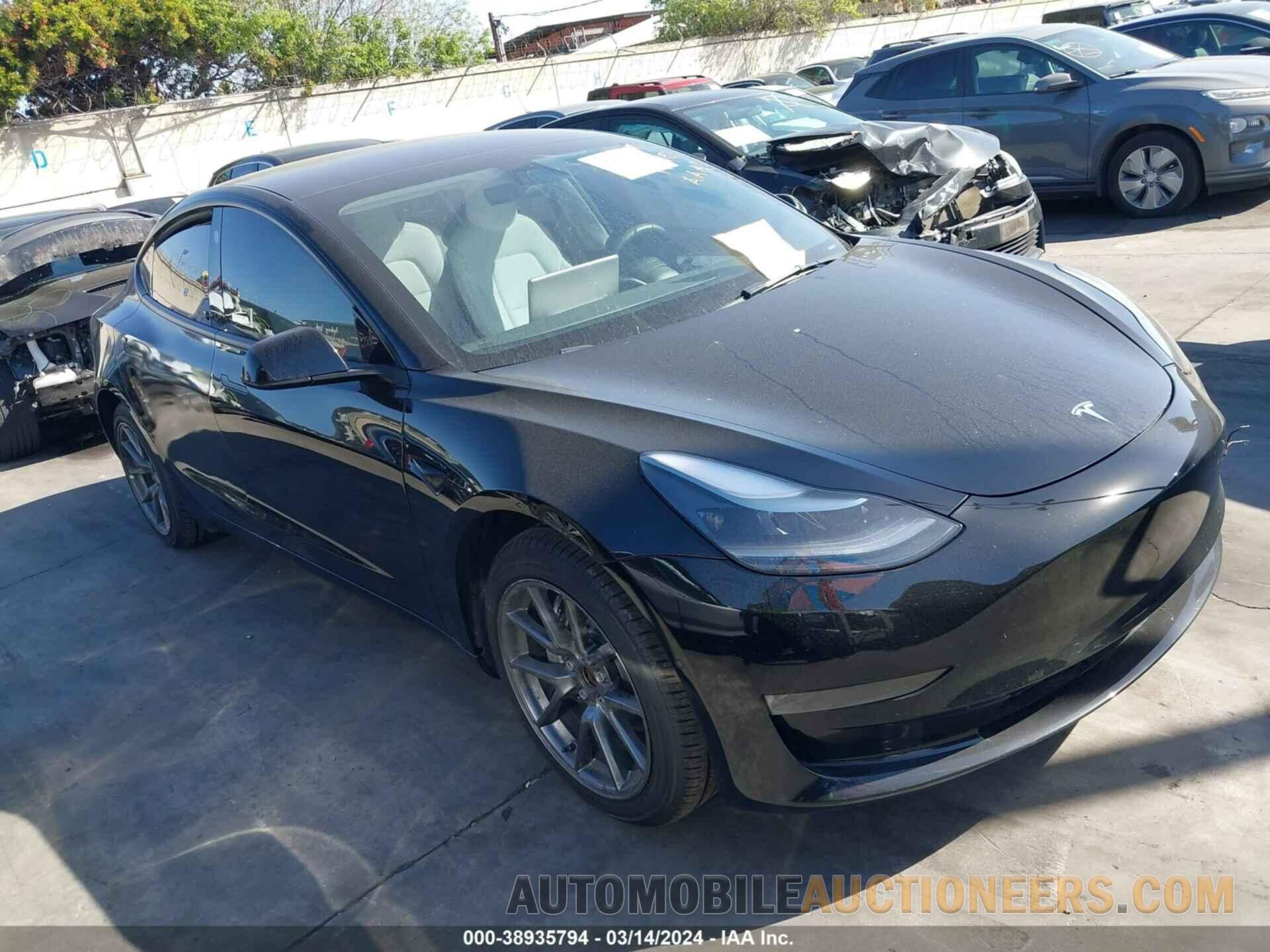 5YJ3E1EA4NF148506 TESLA MODEL 3 2022