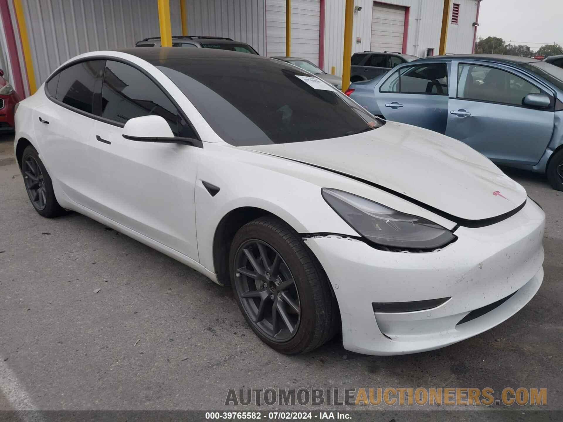 5YJ3E1EA4NF161756 TESLA MODEL 3 2022