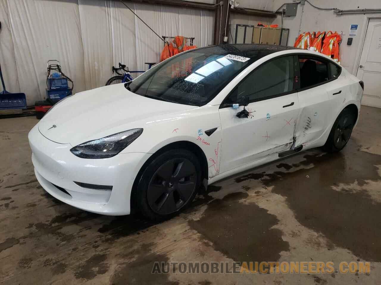 5YJ3E1EA4NF174930 TESLA MODEL 3 2022