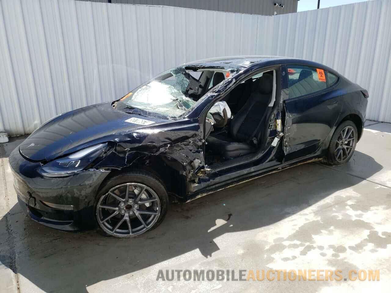 5YJ3E1EA4NF185281 TESLA MODEL 3 2022