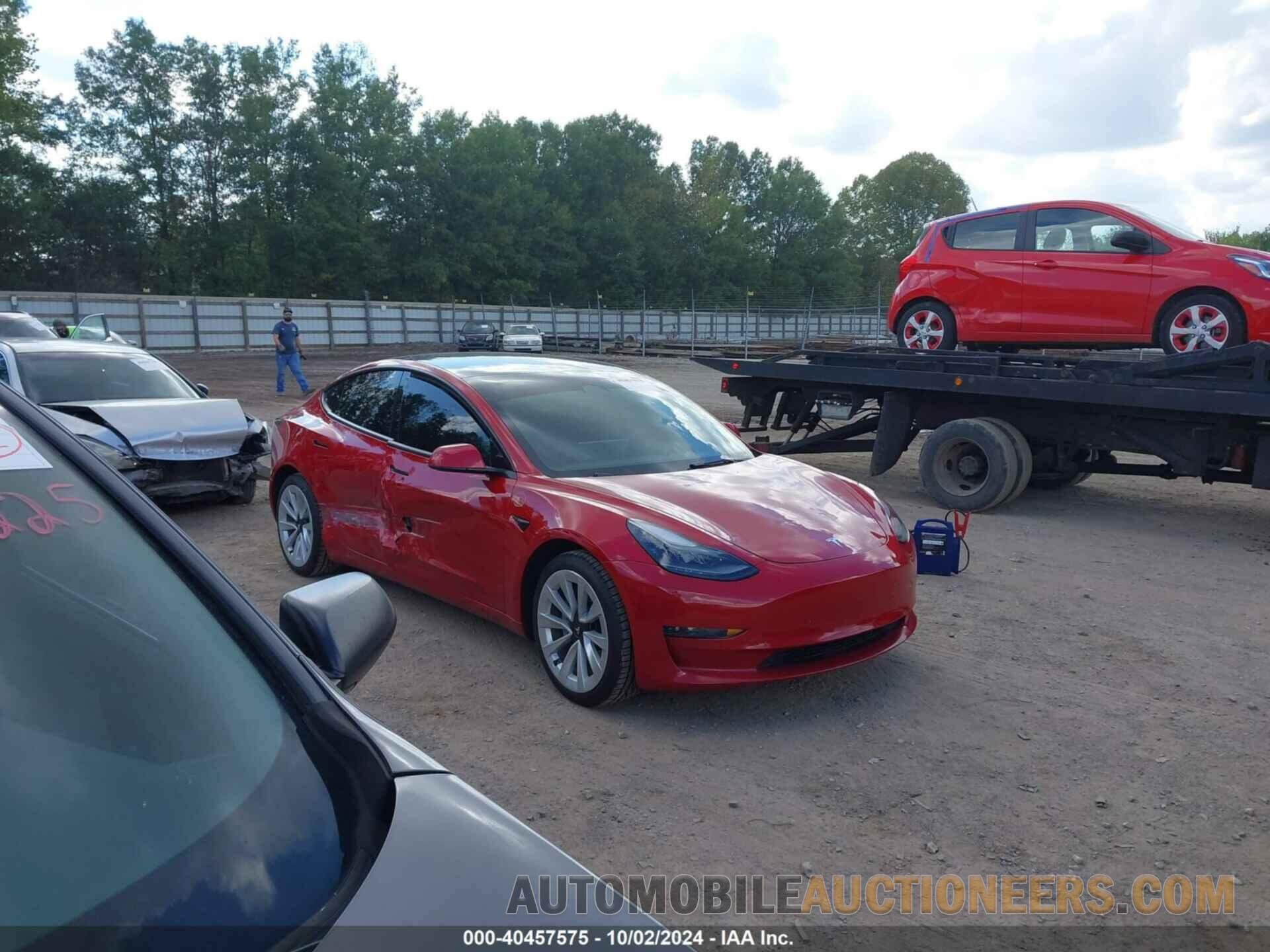 5YJ3E1EA4NF186799 TESLA MODEL 3 2022