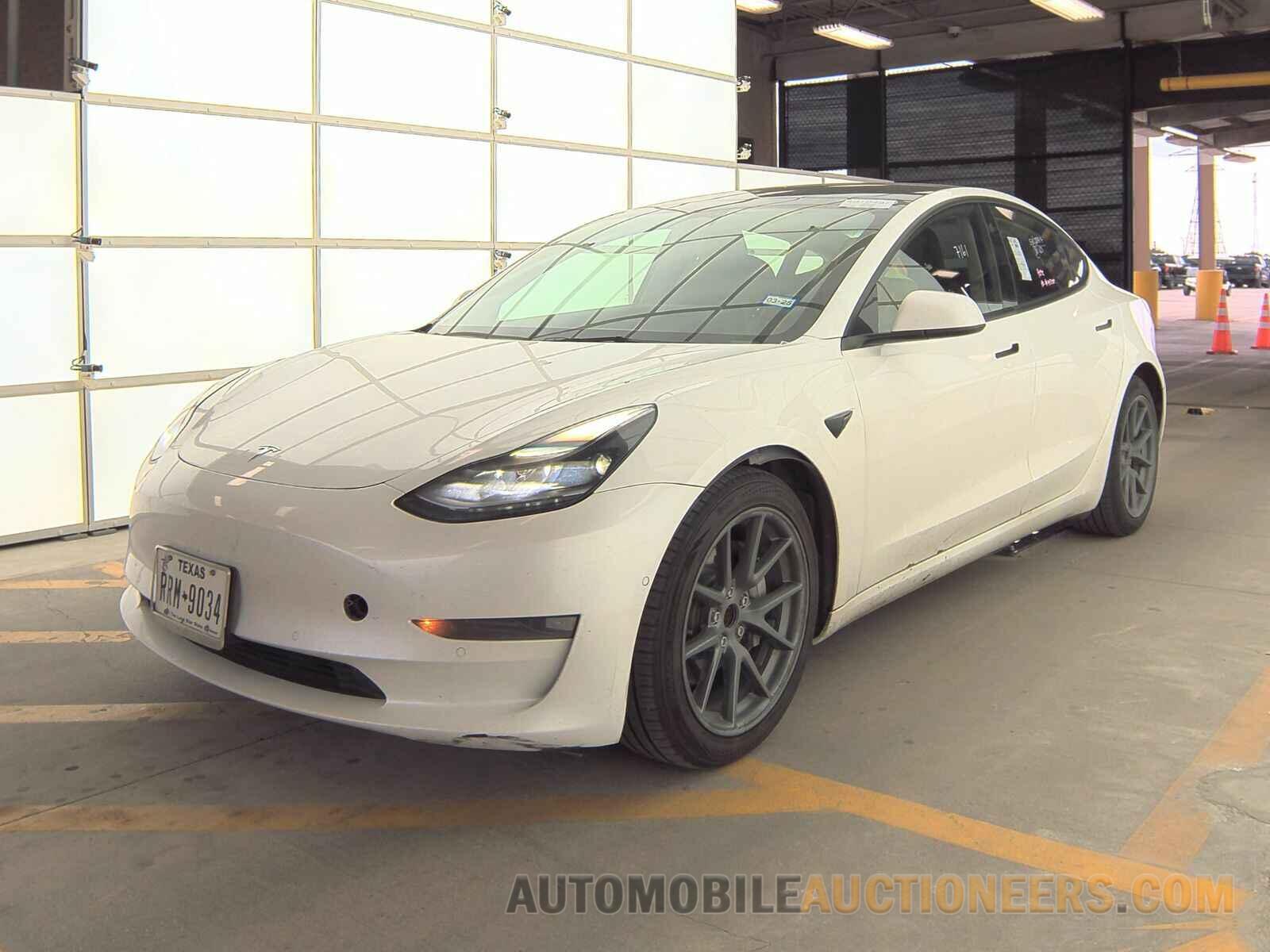 5YJ3E1EA4NF187161 Tesla Model 3 2022