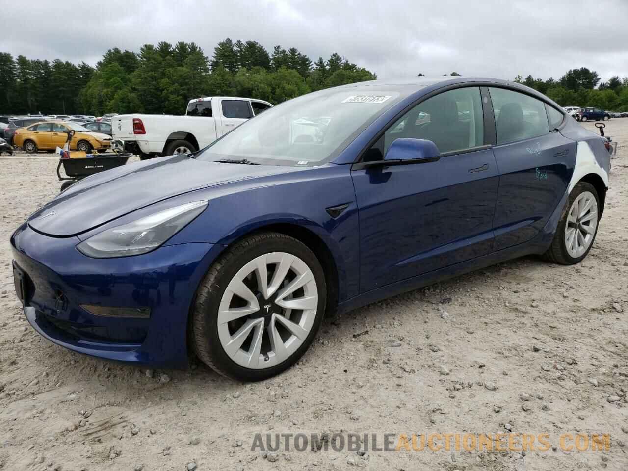 5YJ3E1EA4NF187354 TESLA MODEL 3 2022