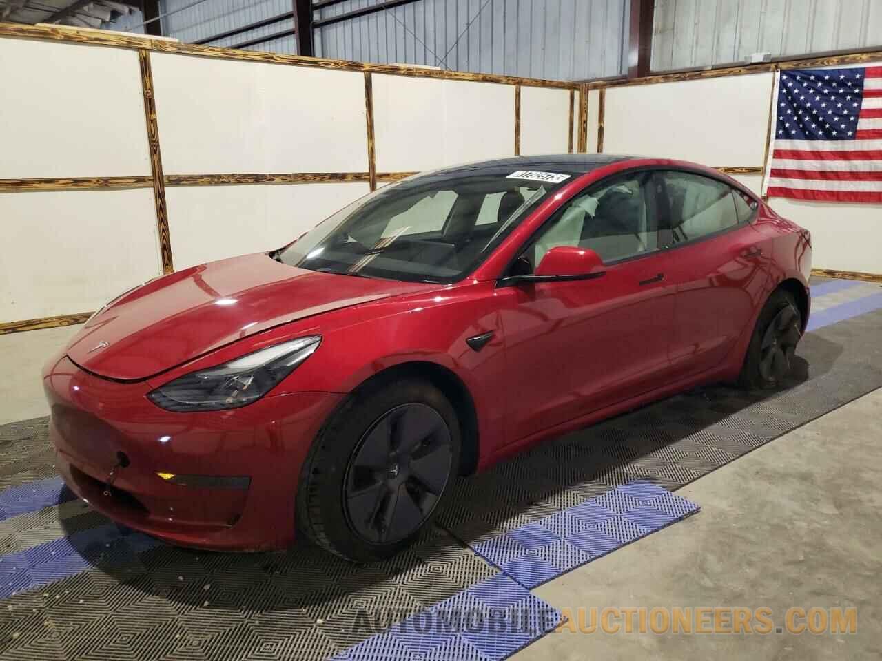 5YJ3E1EA4NF188214 TESLA MODEL 3 2022