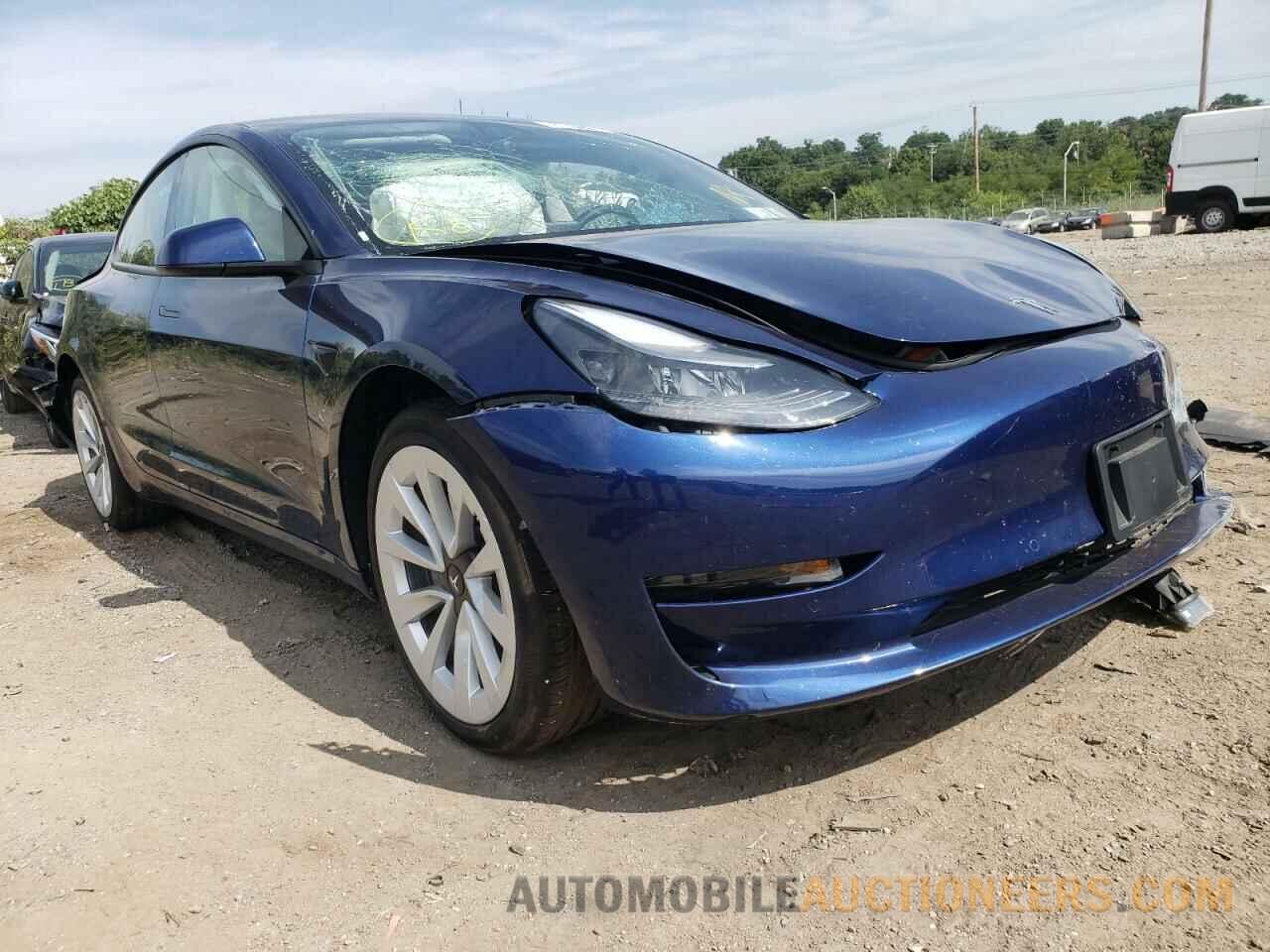 5YJ3E1EA4NF188990 TESLA MODEL 3 2022