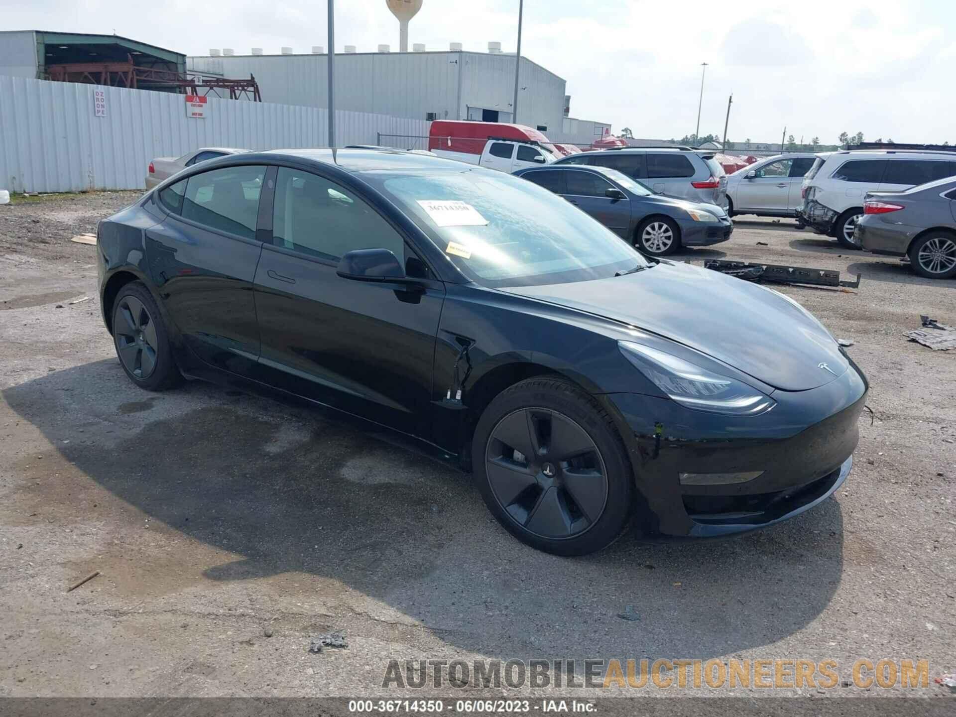 5YJ3E1EA4NF189458 TESLA MODEL 3 2022