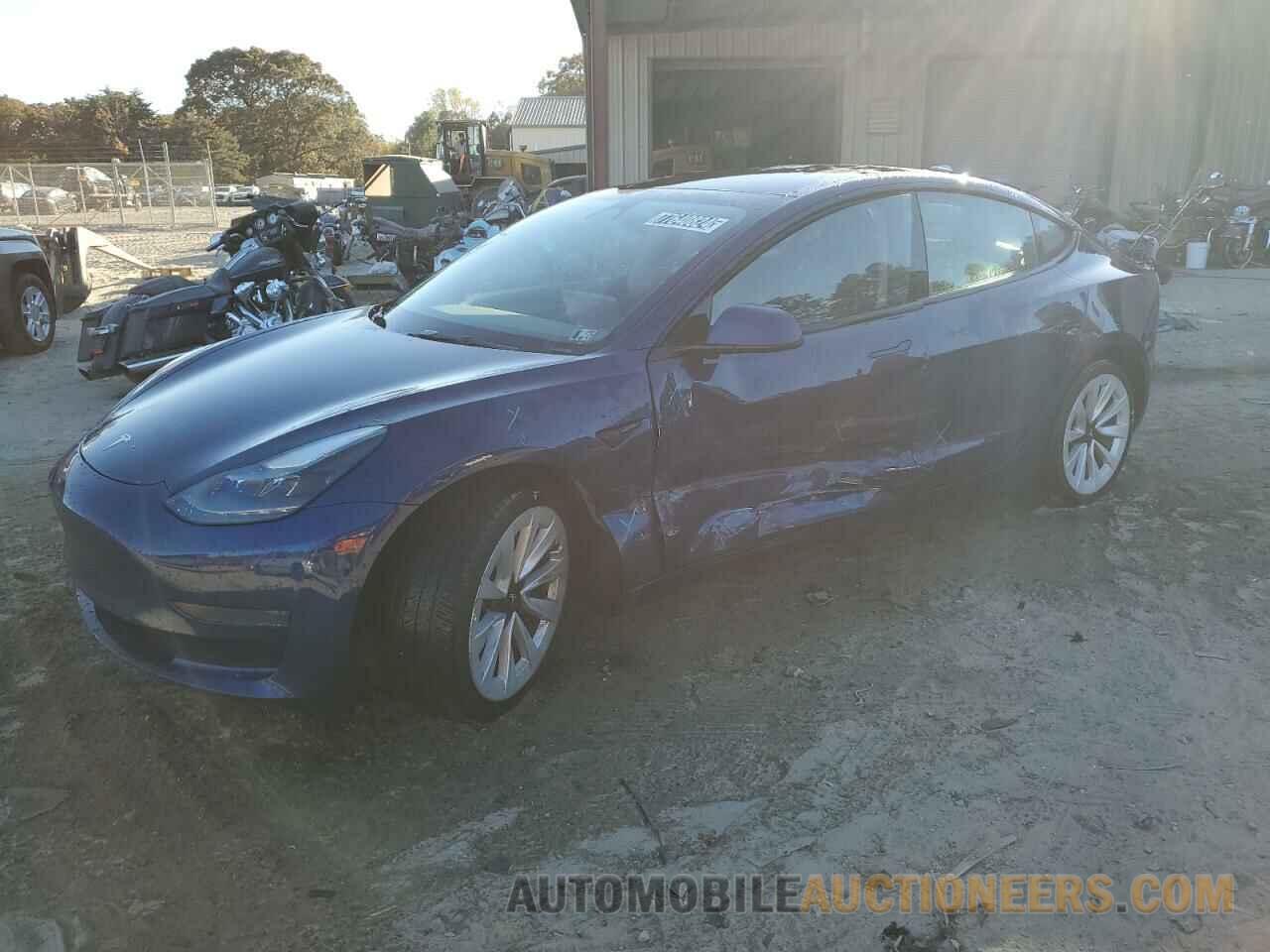 5YJ3E1EA4NF190867 TESLA MODEL 3 2022