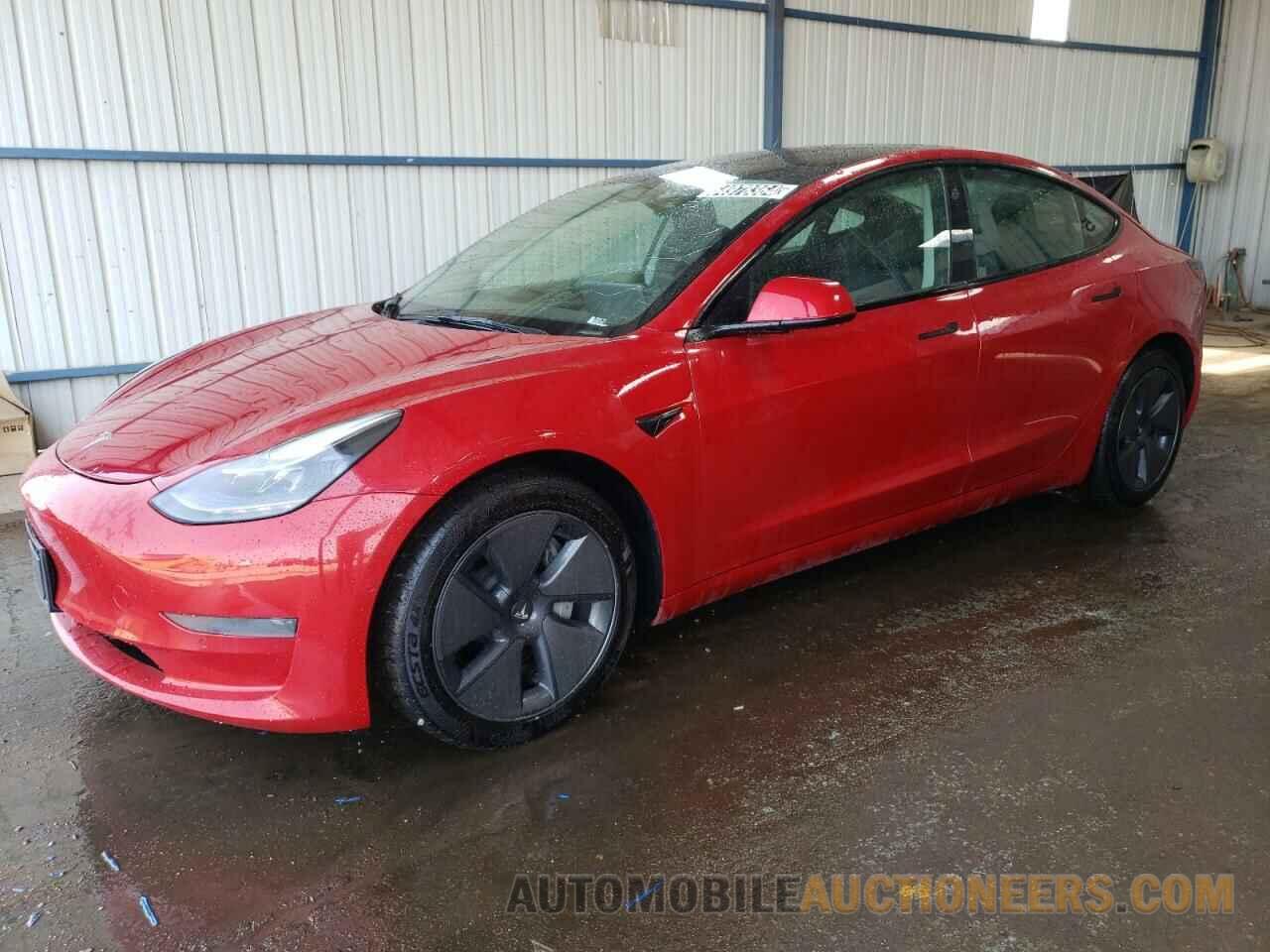 5YJ3E1EA4NF191291 TESLA MODEL 3 2022