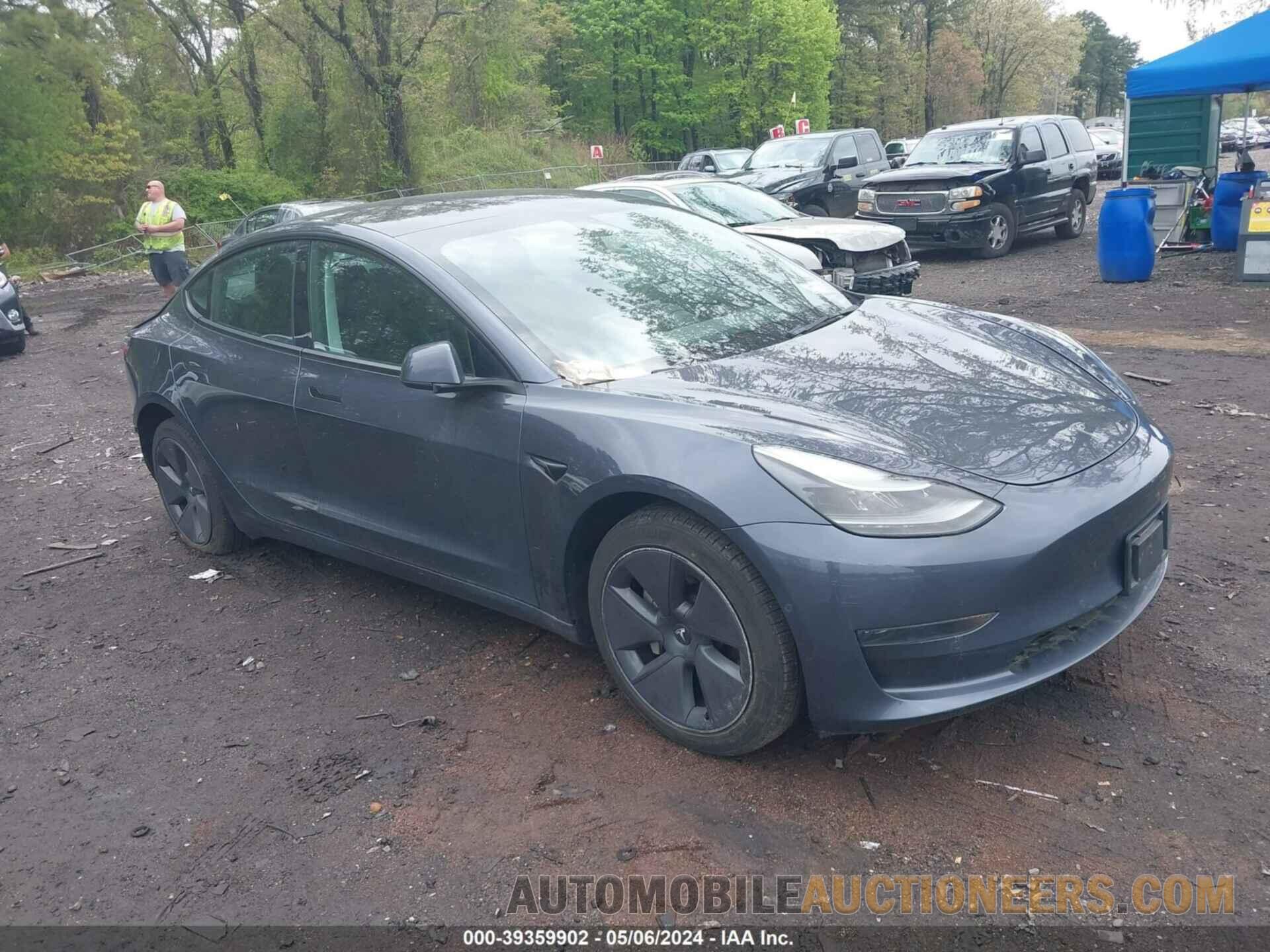 5YJ3E1EA4NF192991 TESLA MODEL 3 2022