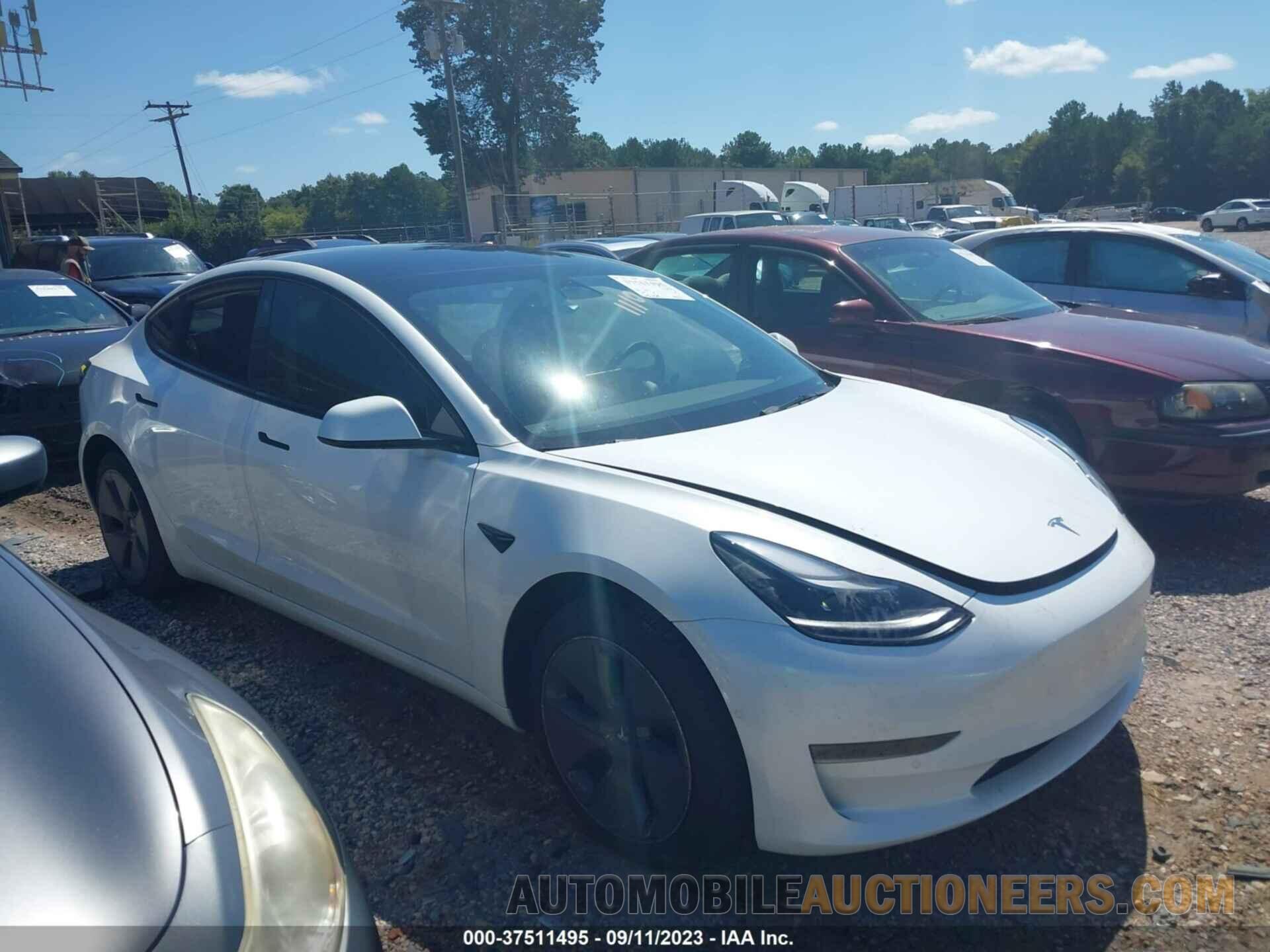 5YJ3E1EA4NF201110 TESLA MODEL 3 2022