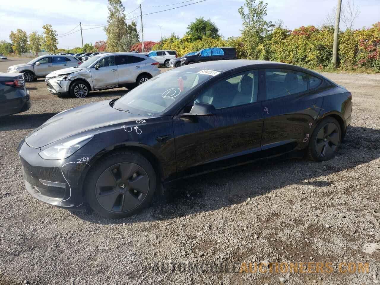 5YJ3E1EA4NF207506 TESLA MODEL 3 2022