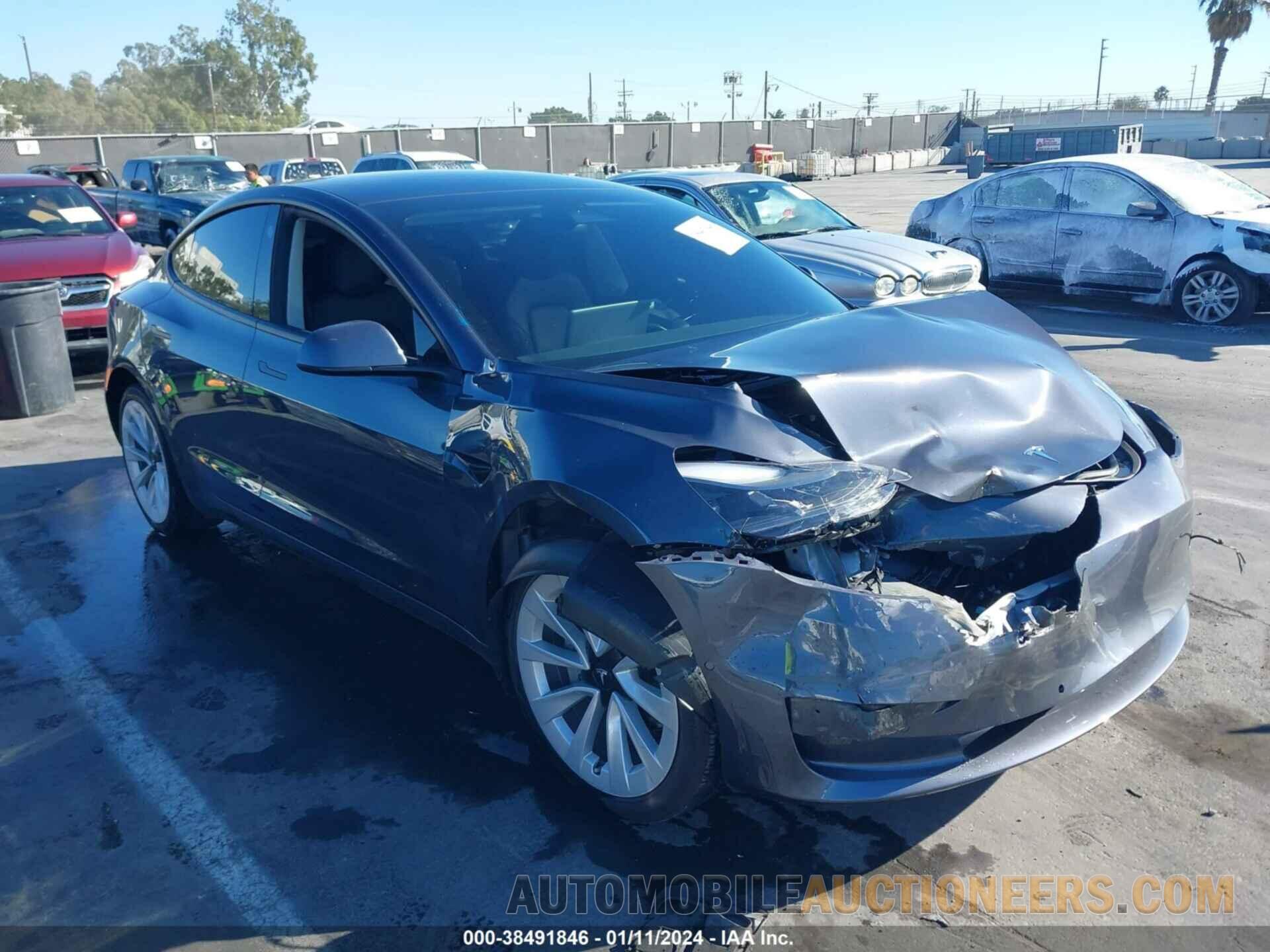 5YJ3E1EA4NF235094 TESLA MODEL 3 2022