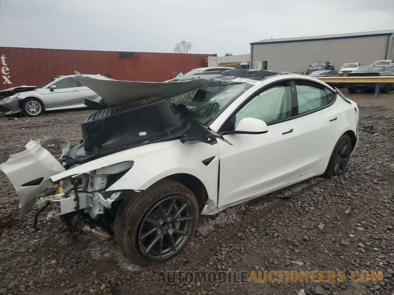 5YJ3E1EA4NF248444 TESLA MODEL 3 2022