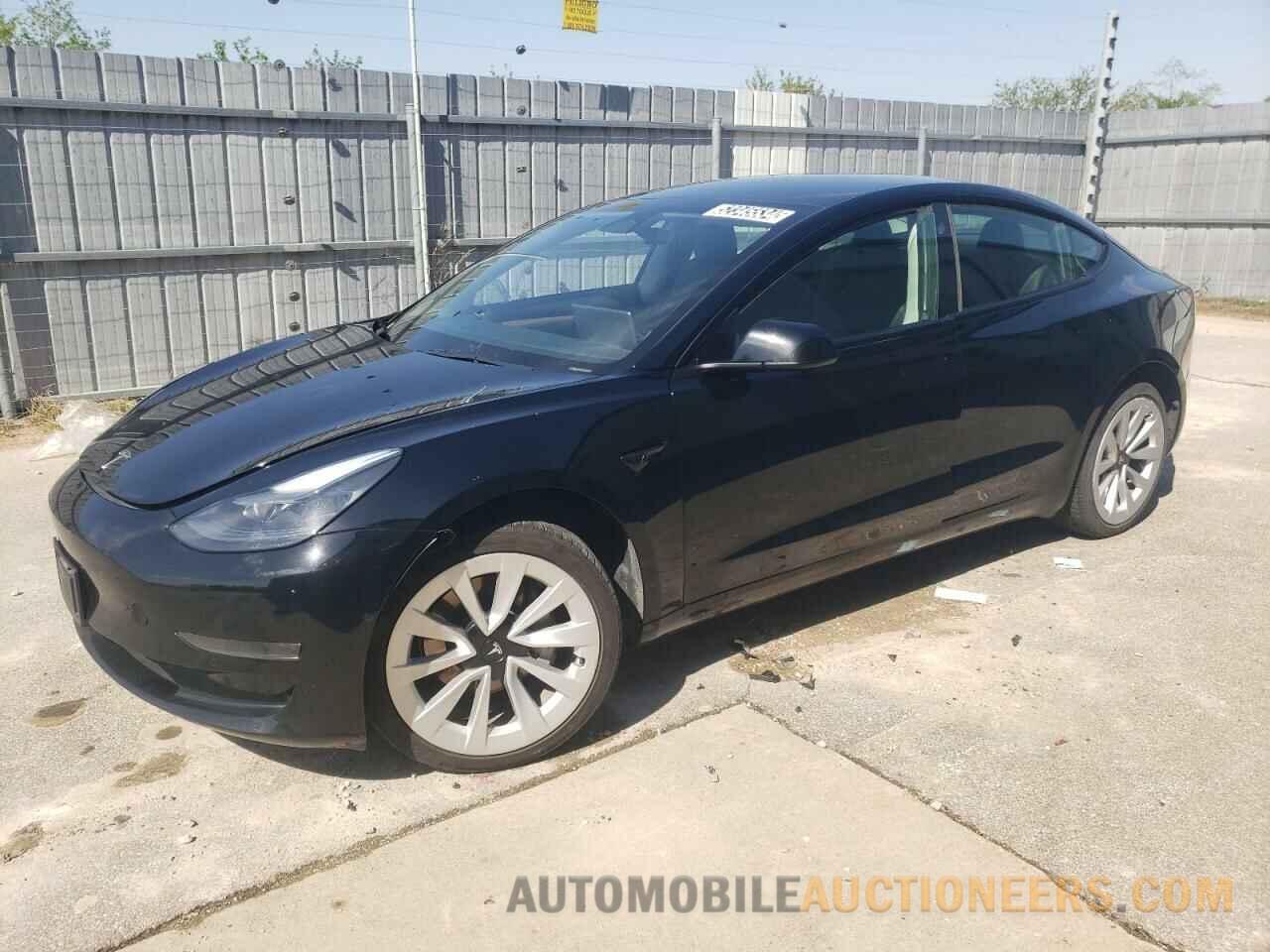 5YJ3E1EA4NF286529 TESLA MODEL 3 2022