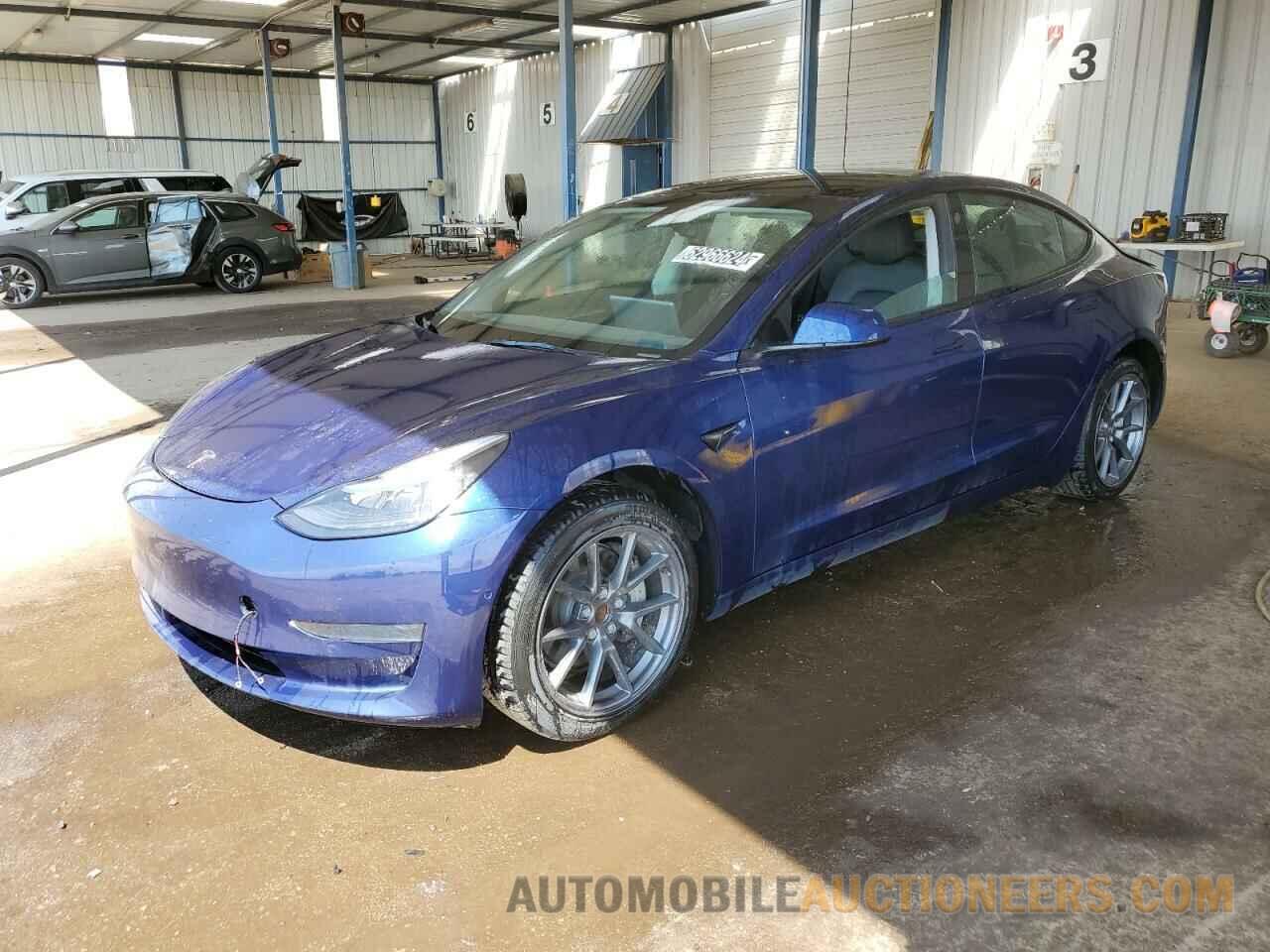 5YJ3E1EA4NF287132 TESLA MODEL 3 2022