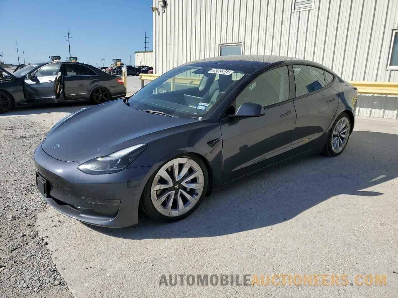 5YJ3E1EA4NF288247 TESLA MODEL 3 2022