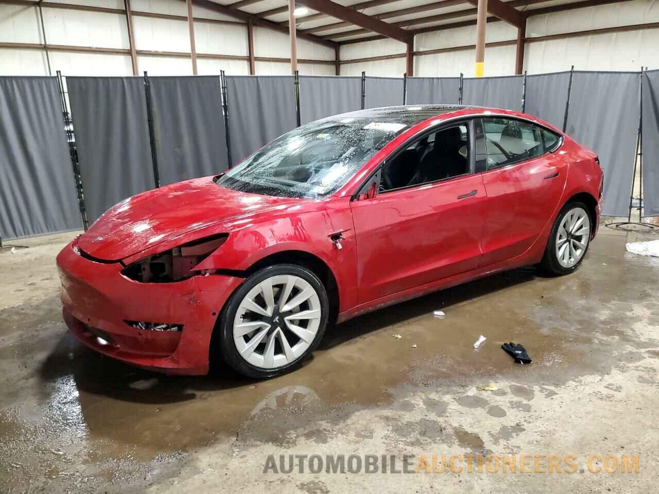 5YJ3E1EA4NF288751 TESLA MODEL 3 2022