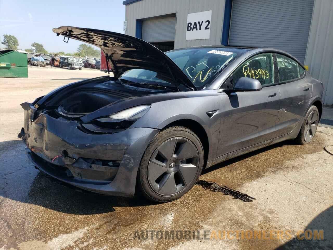 5YJ3E1EA4NF289222 TESLA MODEL 3 2022