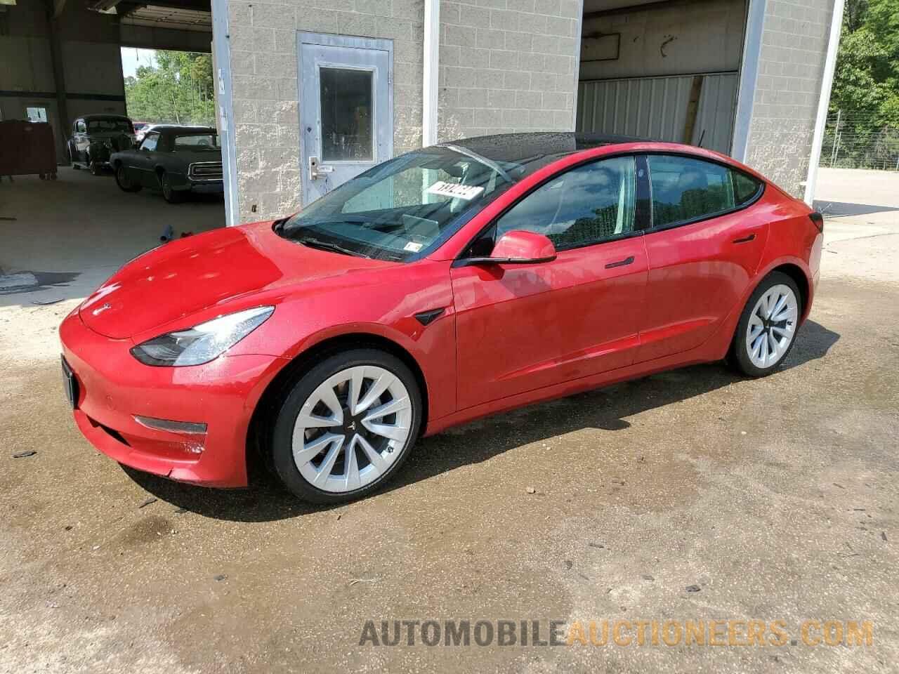 5YJ3E1EA4NF289589 TESLA MODEL 3 2022