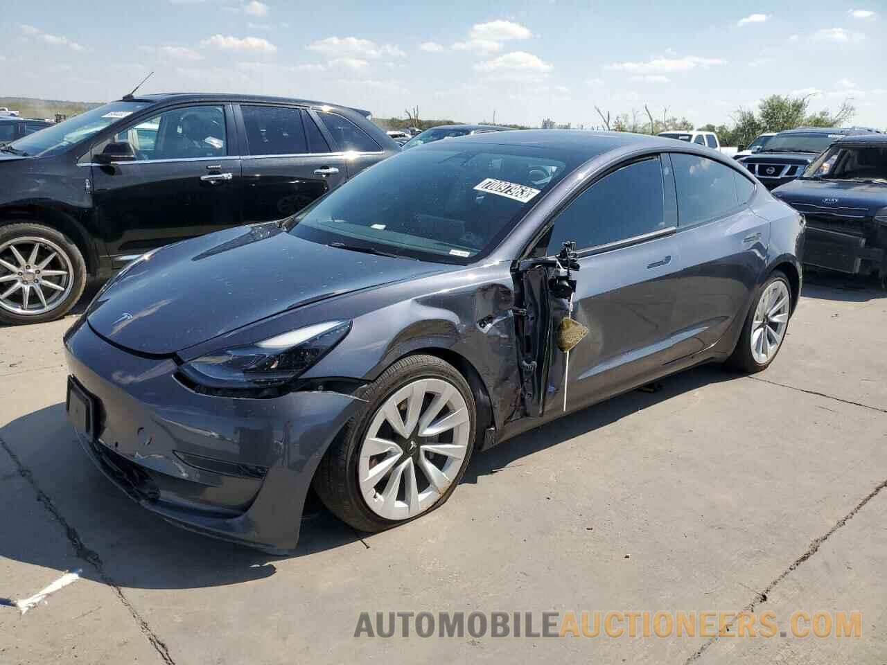 5YJ3E1EA4NF290676 TESLA MODEL 3 2022