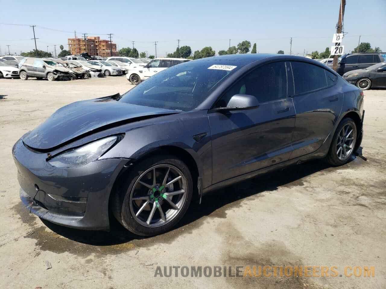 5YJ3E1EA4NF317231 TESLA MODEL 3 2022