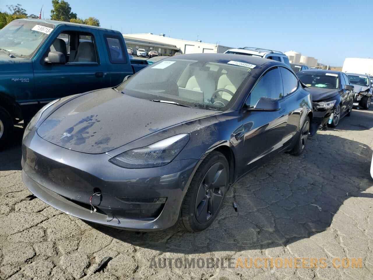 5YJ3E1EA4NF320971 TESLA MODEL 3 2022