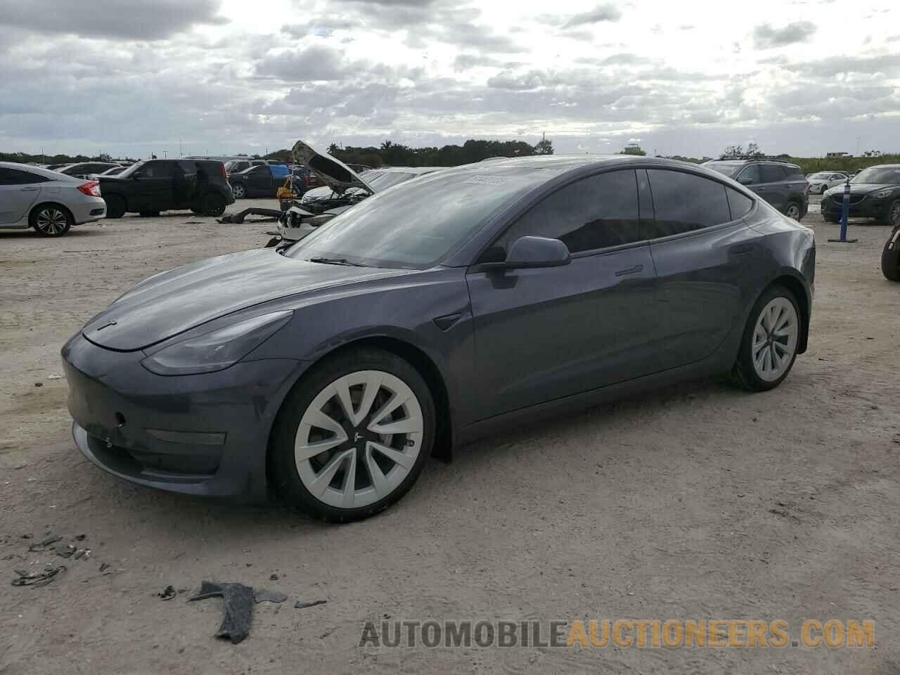 5YJ3E1EA4NF344770 TESLA MODEL 3 2022