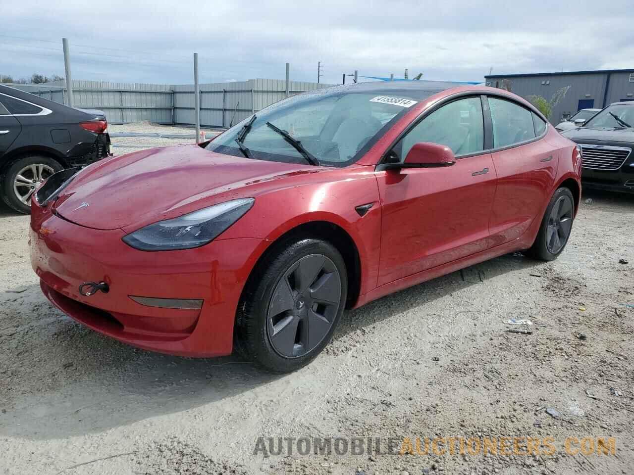 5YJ3E1EA4NF347829 TESLA MODEL 3 2022