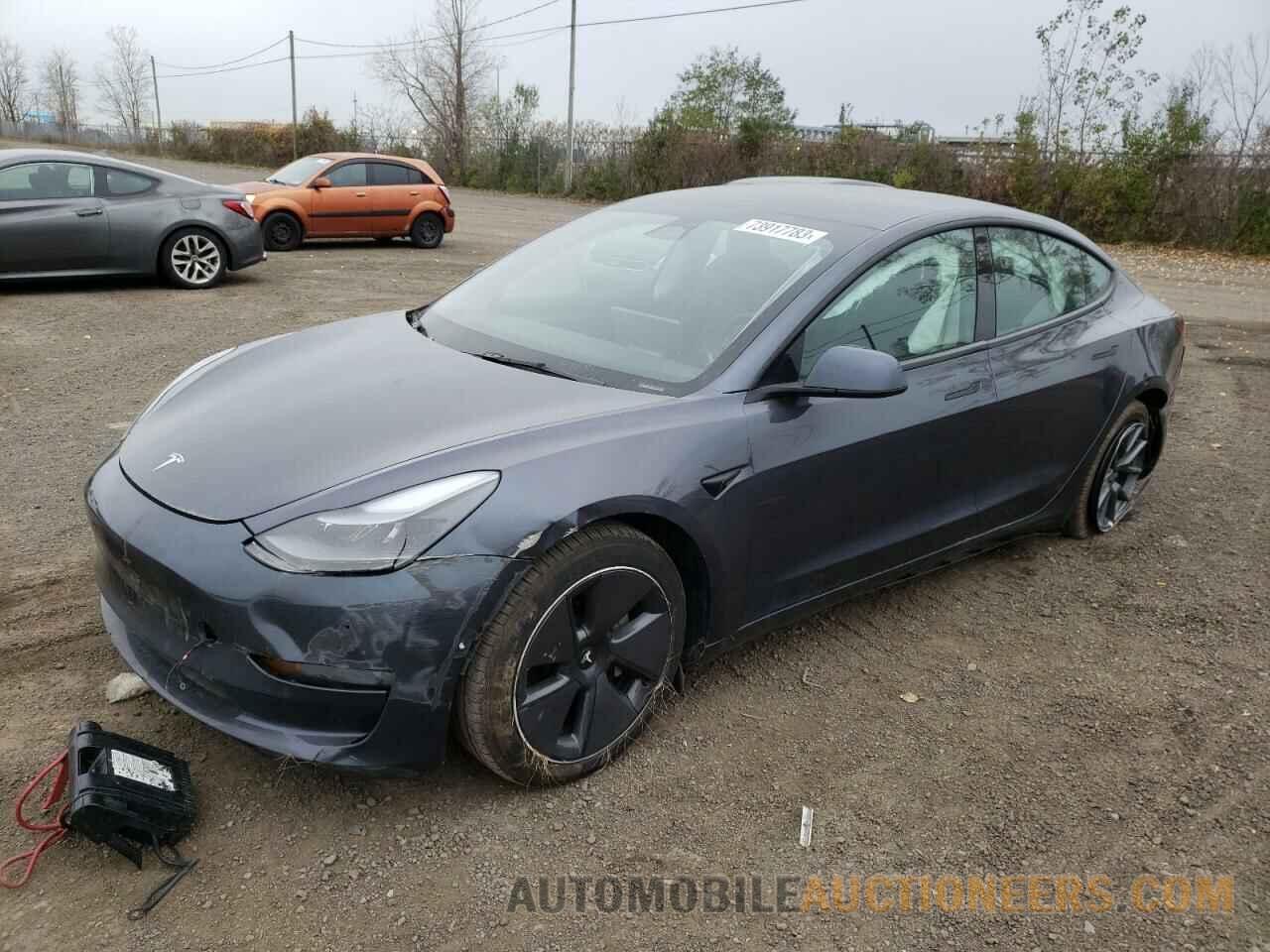 5YJ3E1EA4NF350987 TESLA MODEL 3 2022