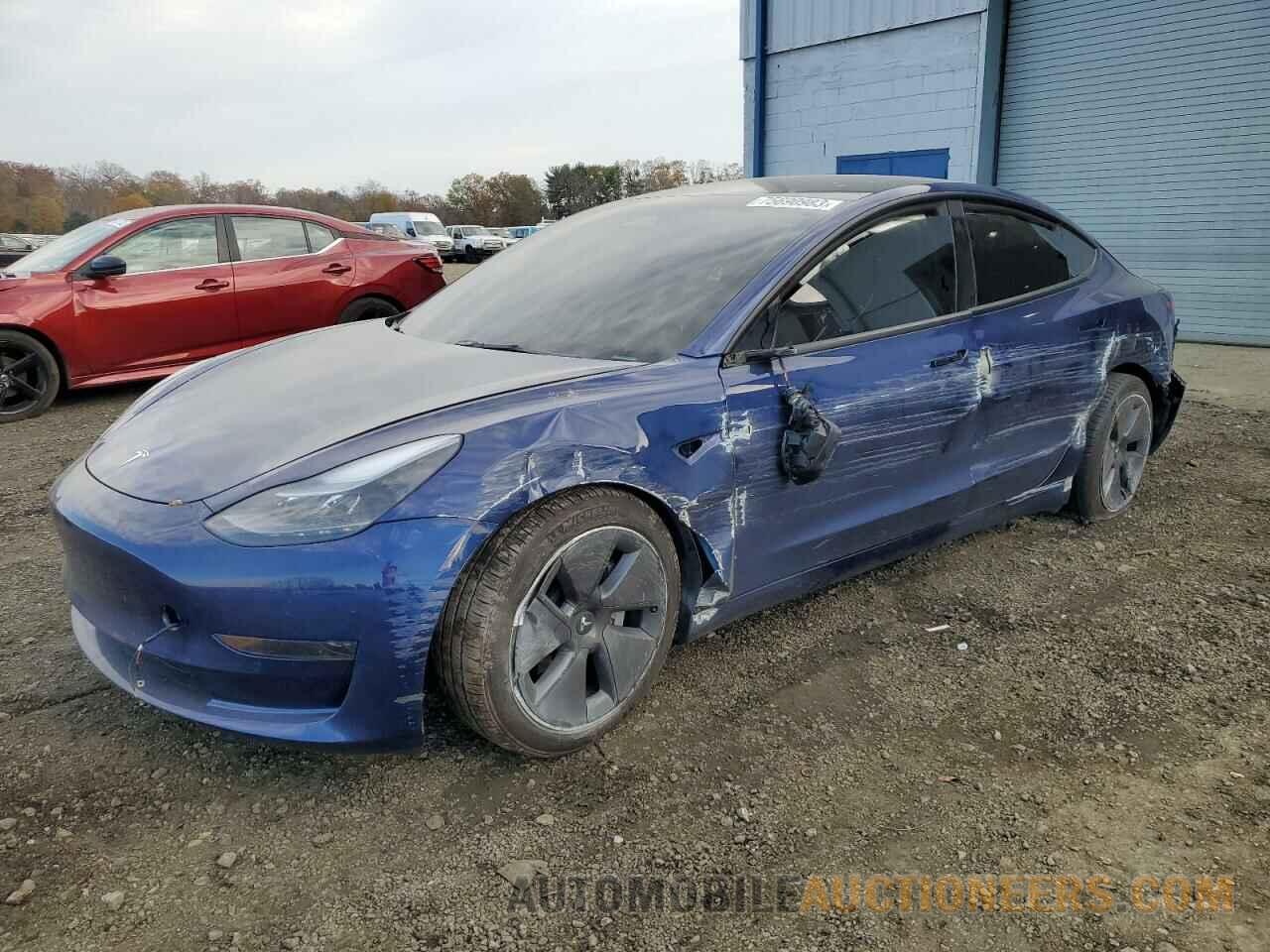 5YJ3E1EA4NF353646 TESLA MODEL 3 2022