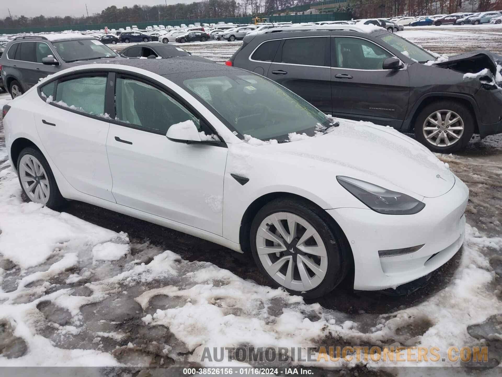 5YJ3E1EA4NF368468 TESLA MODEL 3 2022