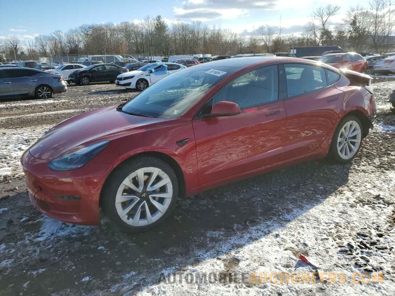 5YJ3E1EA4NF369149 TESLA MODEL 3 2022