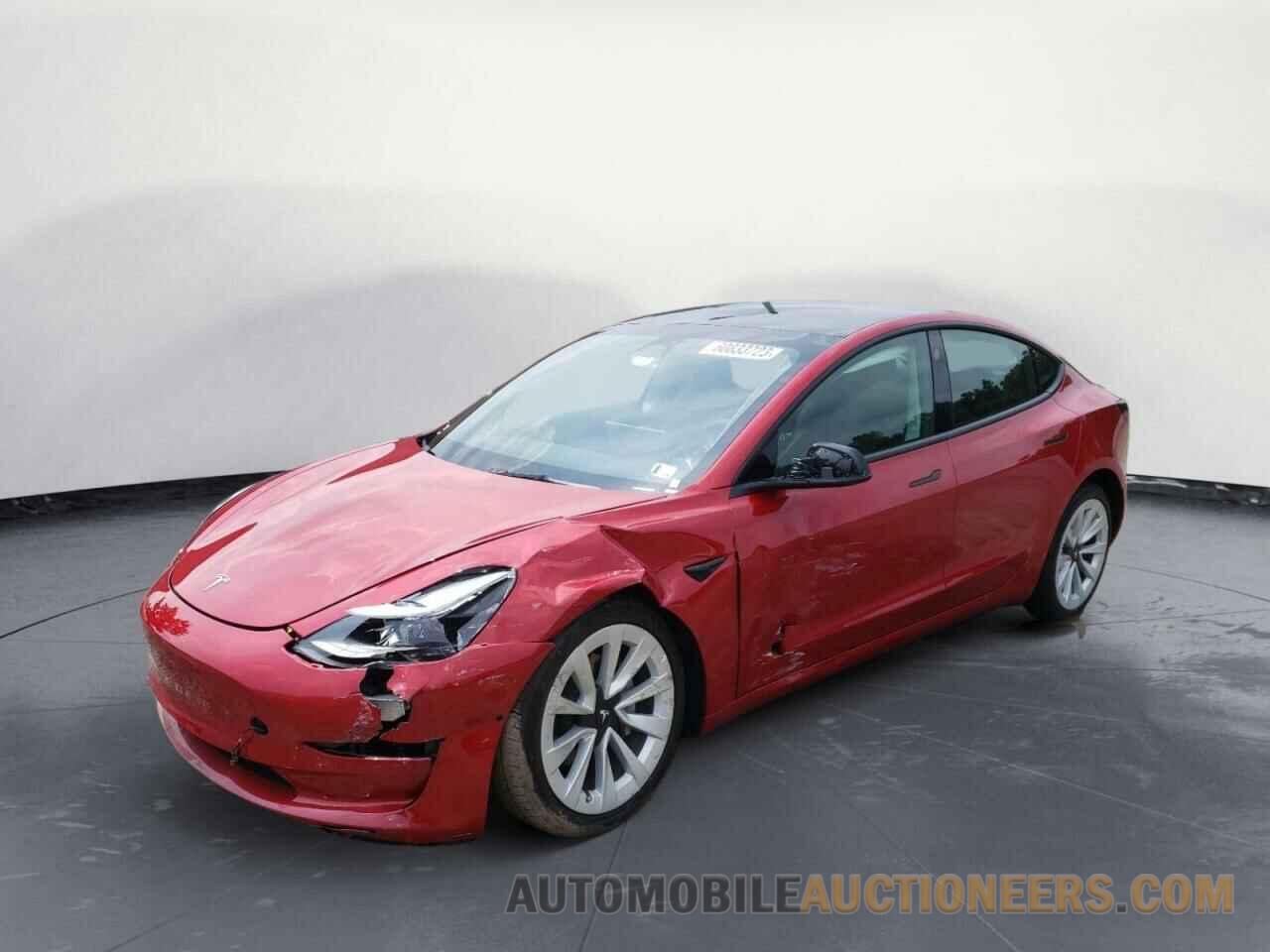 5YJ3E1EA4NF369474 TESLA MODEL 3 2022