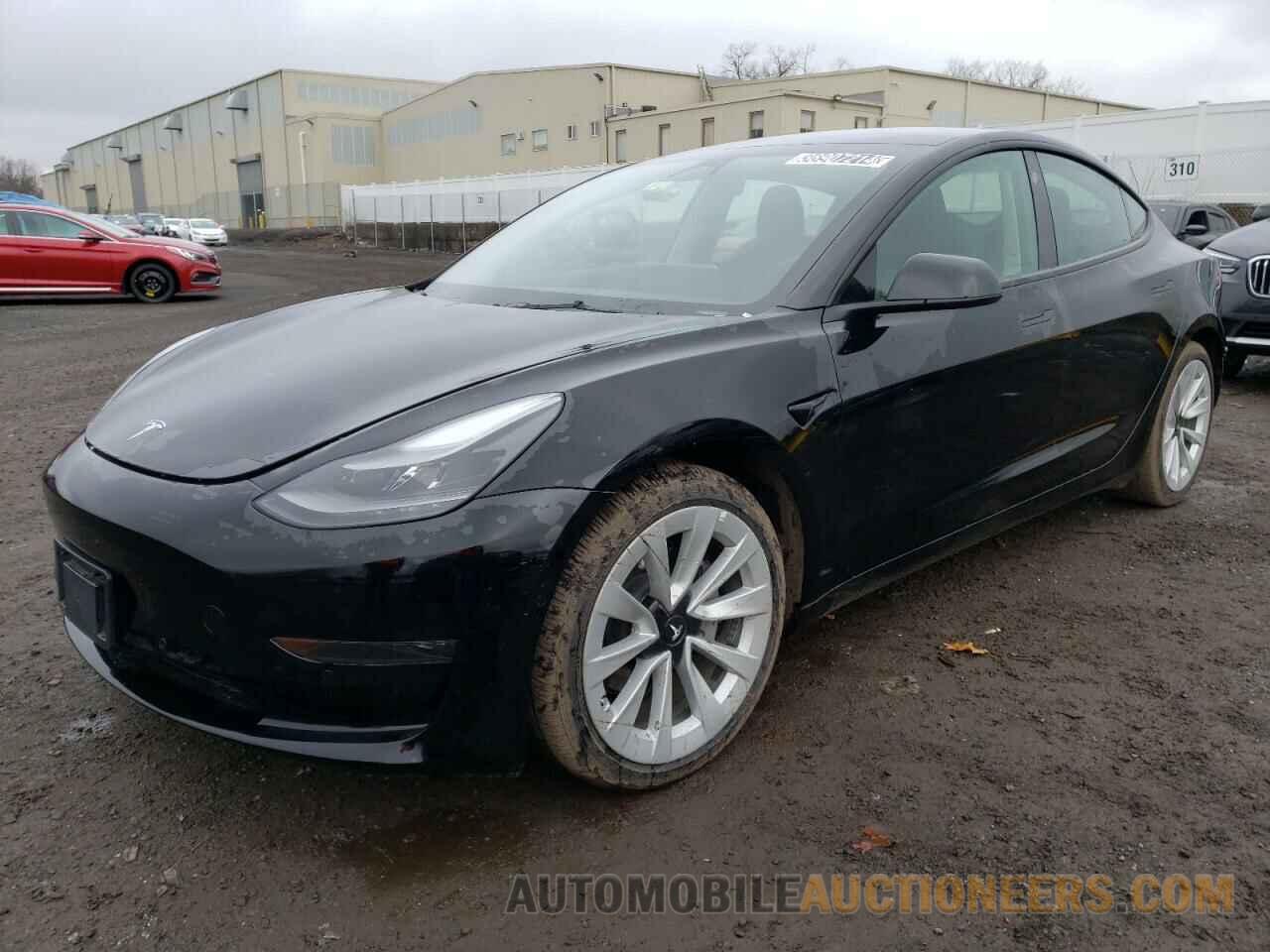 5YJ3E1EA4NF370012 TESLA MODEL 3 2022