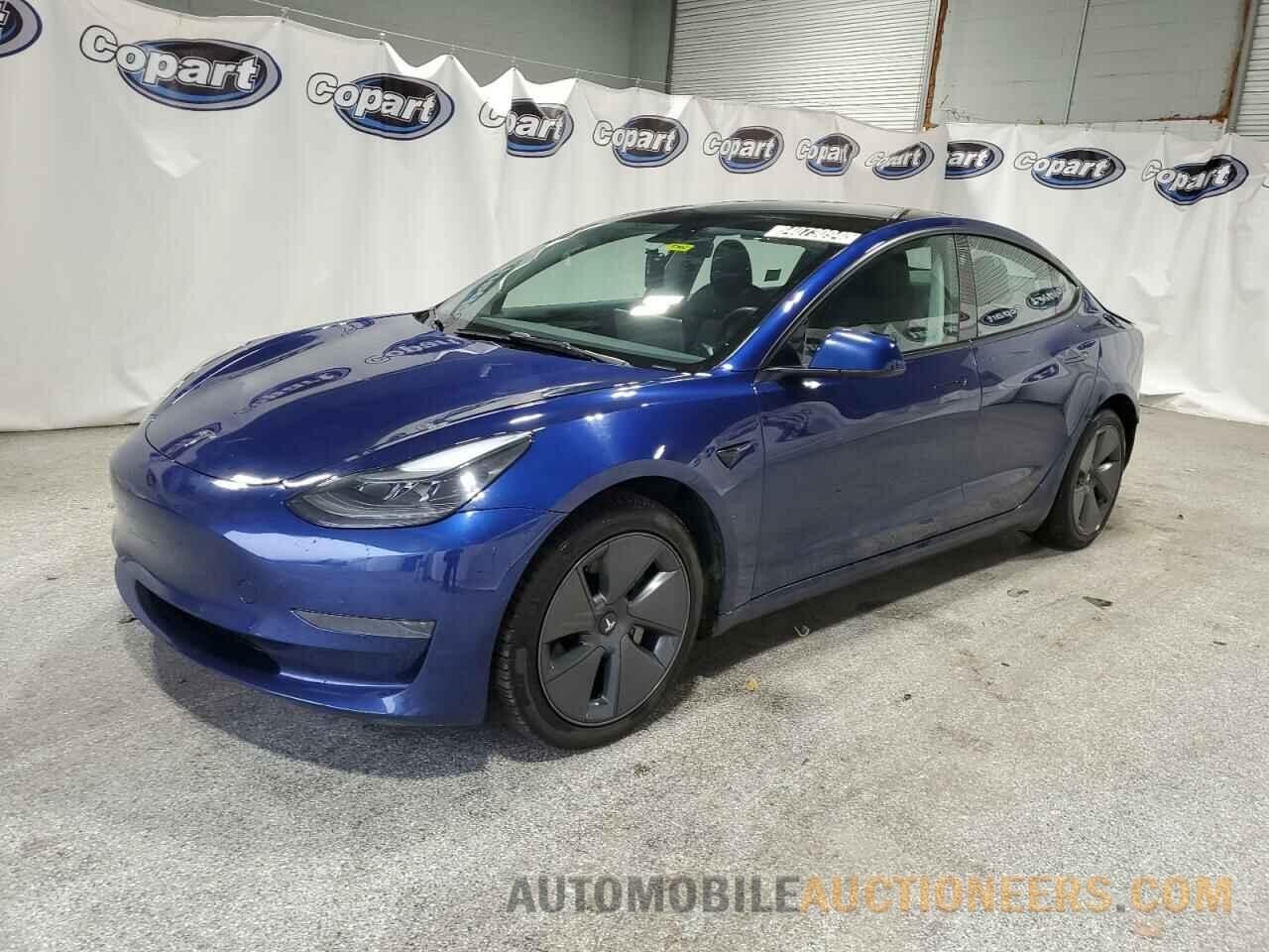 5YJ3E1EA4NF370382 TESLA MODEL 3 2022