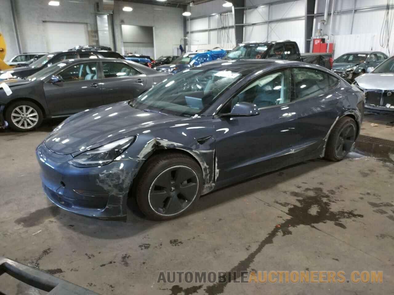 5YJ3E1EA4NF370687 TESLA MODEL 3 2022