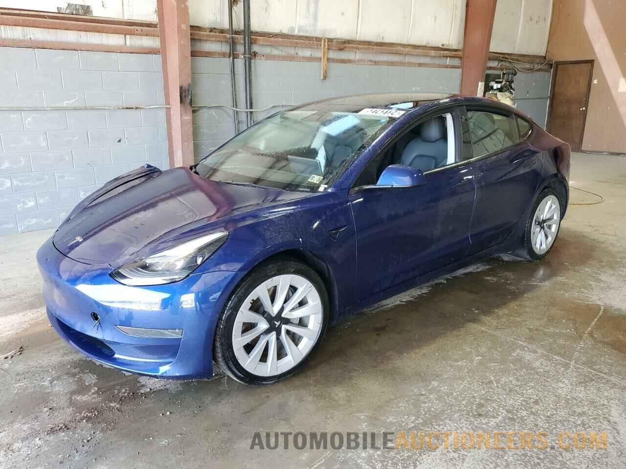 5YJ3E1EA4NF370785 TESLA MODEL 3 2022