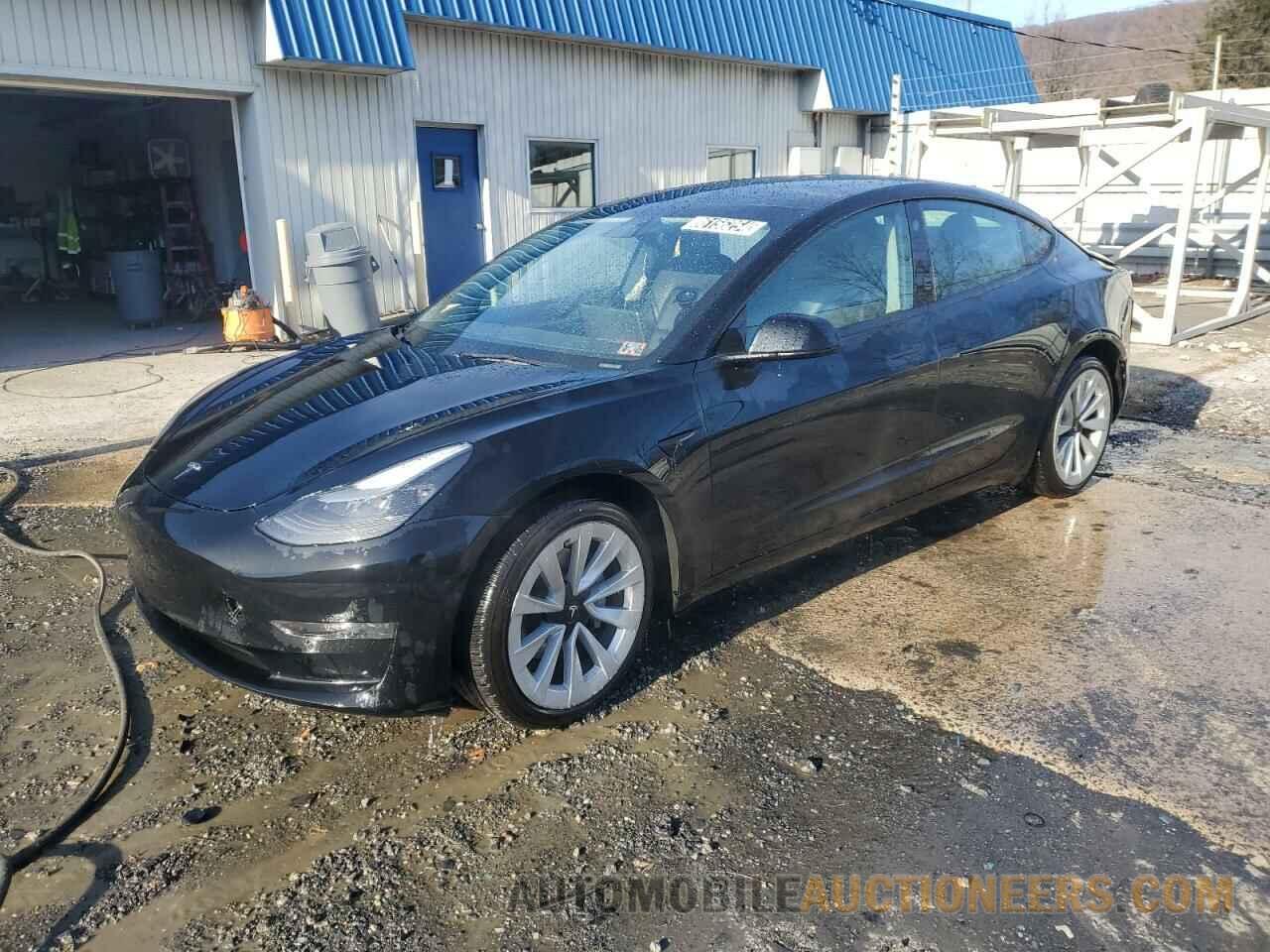 5YJ3E1EA4NF370947 TESLA MODEL 3 2022