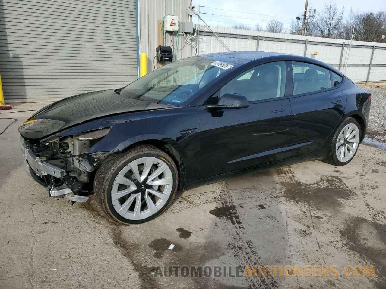 5YJ3E1EA4NF371743 TESLA MODEL 3 2022